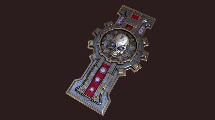 Inquisition Insignia - Warhammer 40 000 3D Model