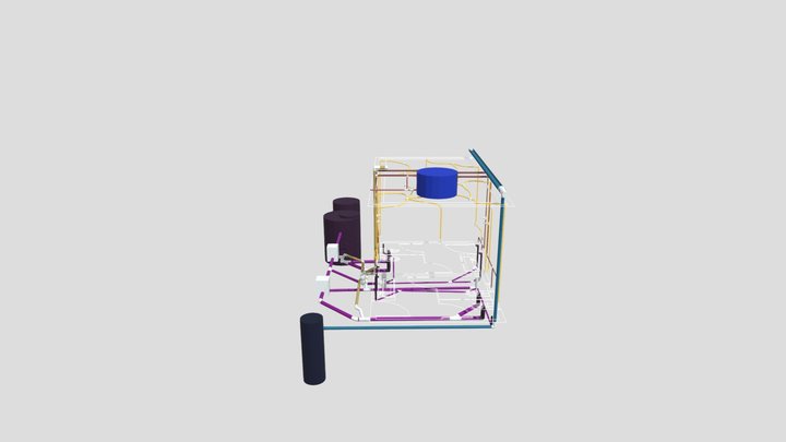 BANHEIROS COLISEU 3D Model