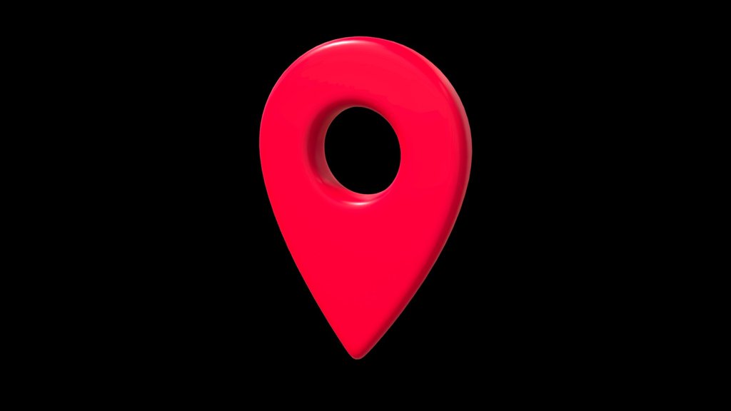 Map Pointer (3D Icon)