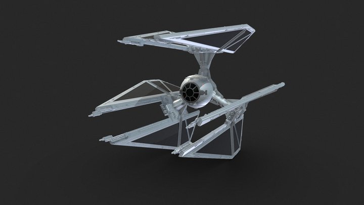 TIE/D Defender 3D Model