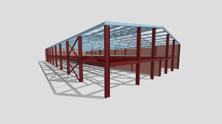 Sportcomplex 3D Model