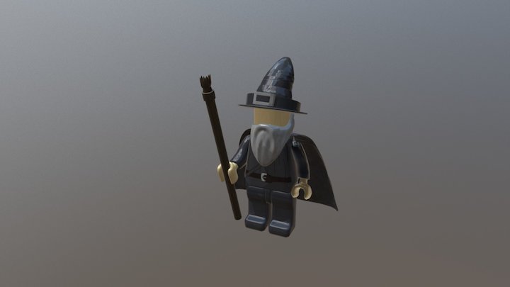 Gandalf The Grey 3D Model