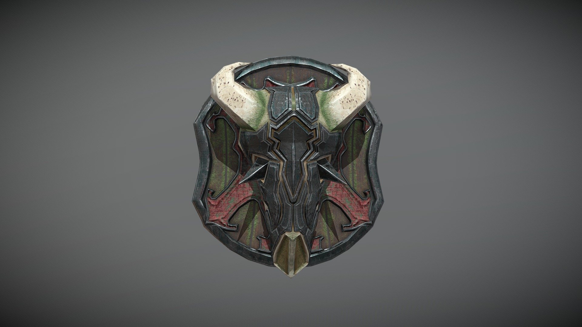 Dragon Skull Shield