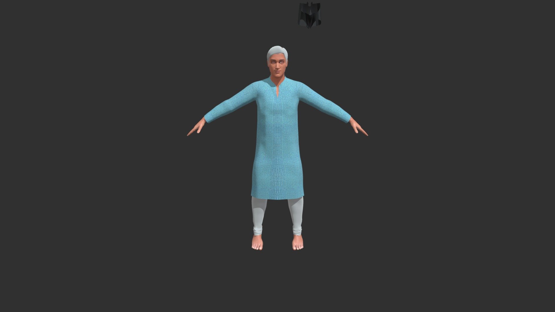 Indian Male Character - Download Free 3D model by Kalakar (@Kalakar)  [a311adc]