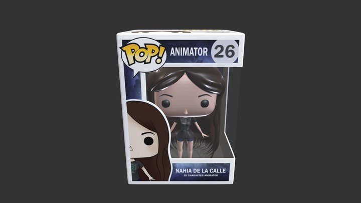 Funko Pop - Nahia de la Calle 3D Model