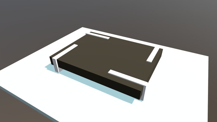Desk1 3D Model