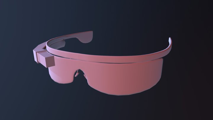 Google Glass 2.0 3D Model