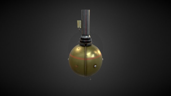 StickBomb 3D Model