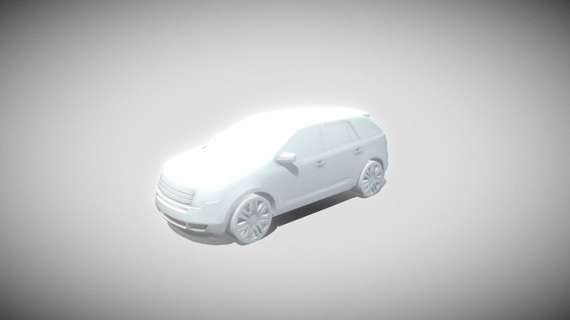 Ford Edge ST Camera Car 2022 3D model