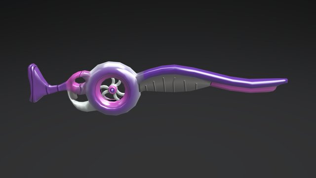 Alien Rifle 3D Model