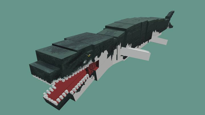 Mosasaurus   [ModelEngine - Minecraft Bedrock] 3D Model