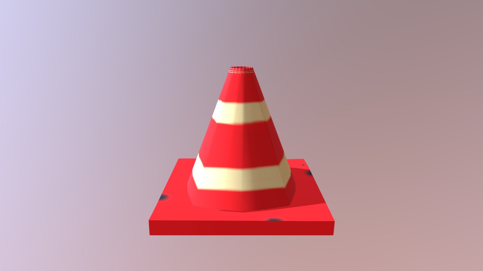 The Cone Color 3D model by Doctorrd [a3170e2] Sketchfab