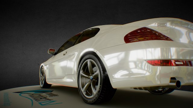 BMW 6 Series coupé 3D Model