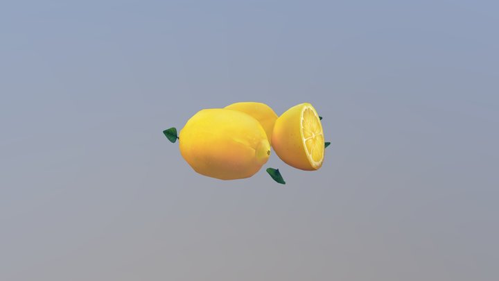 Lemons 3D Model