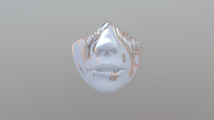 Sculpt January - Nose & Mouth 3D Model