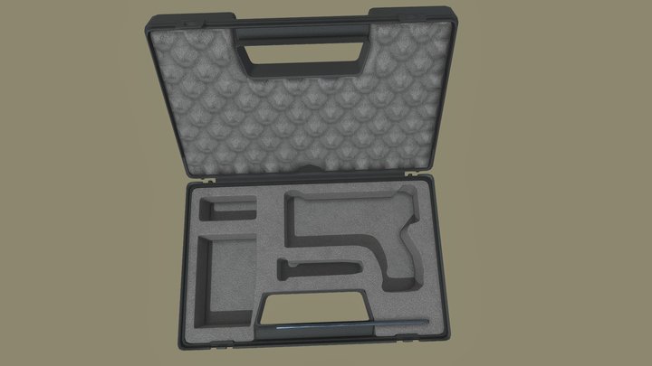 Case_box_for_pistol 3D Model