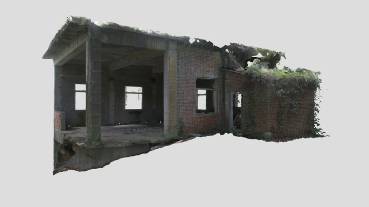 2024-02-04 Abandoned machine house 3D Model