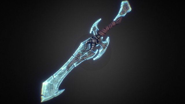 Elemental sword (ice) 3D Model