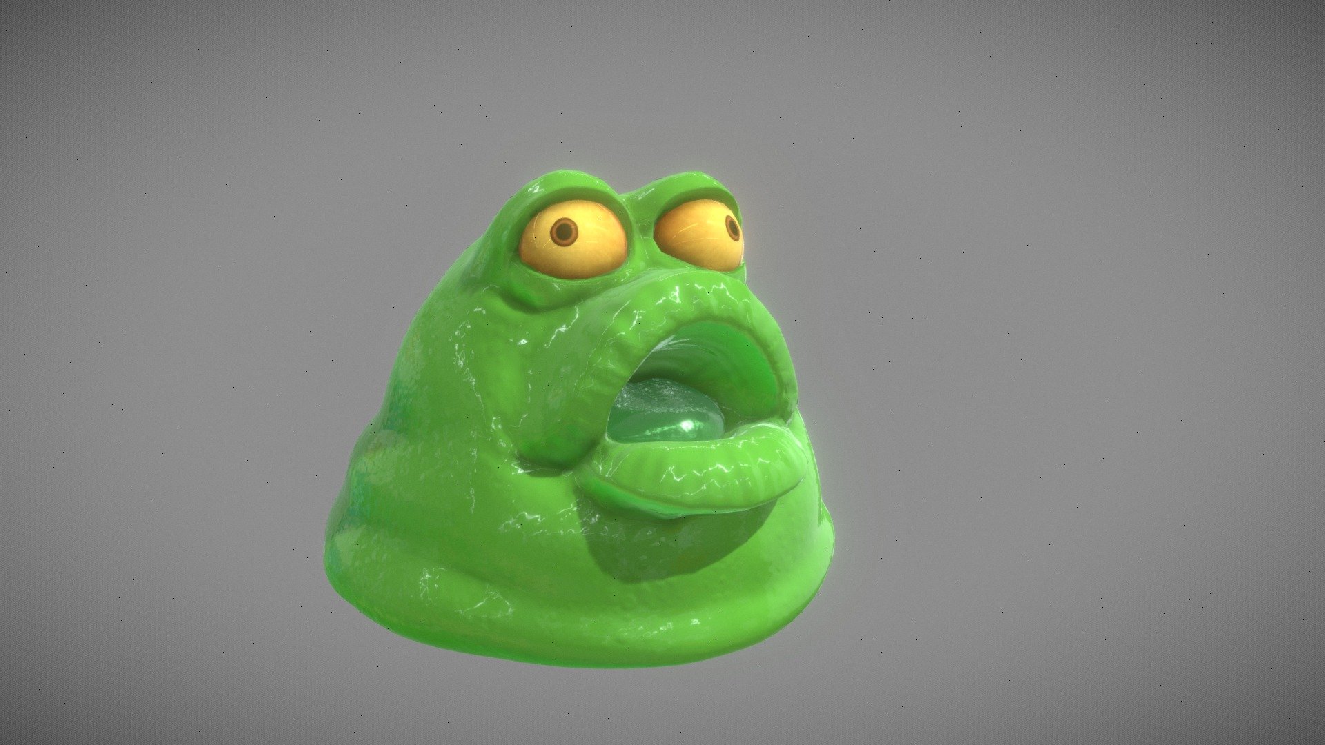 Character animation - Blob - 3D model by jorkop [a31a57a] - Sketchfab