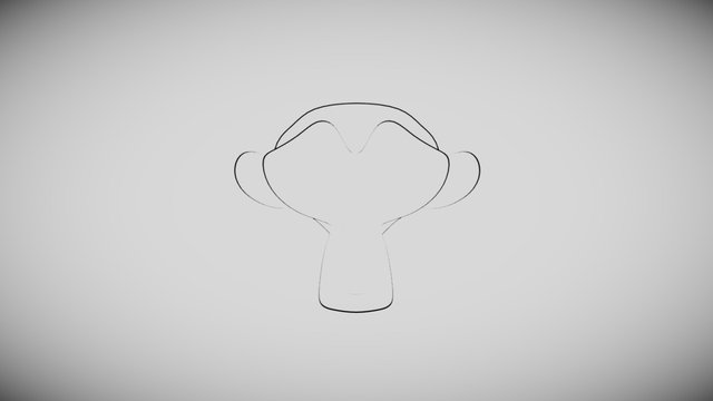 Toon Outline Test 3D Model