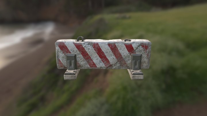 Roadblock 3D Model
