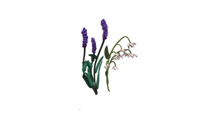 Flowers – Free 3D Model STL