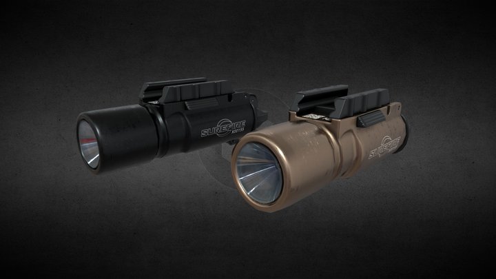 Surefire X300U 3D Model