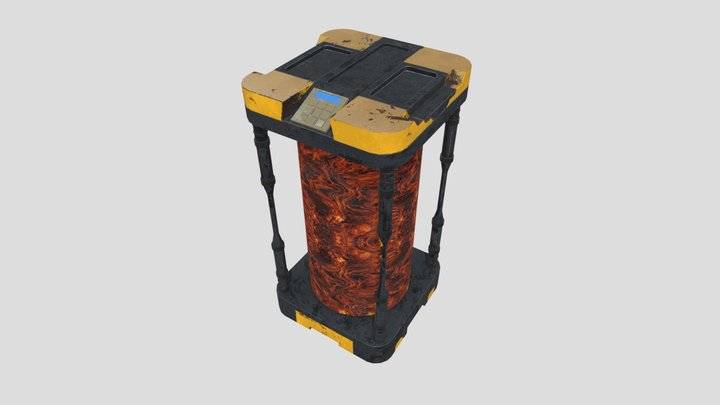SCI-FI Container I 3D Model
