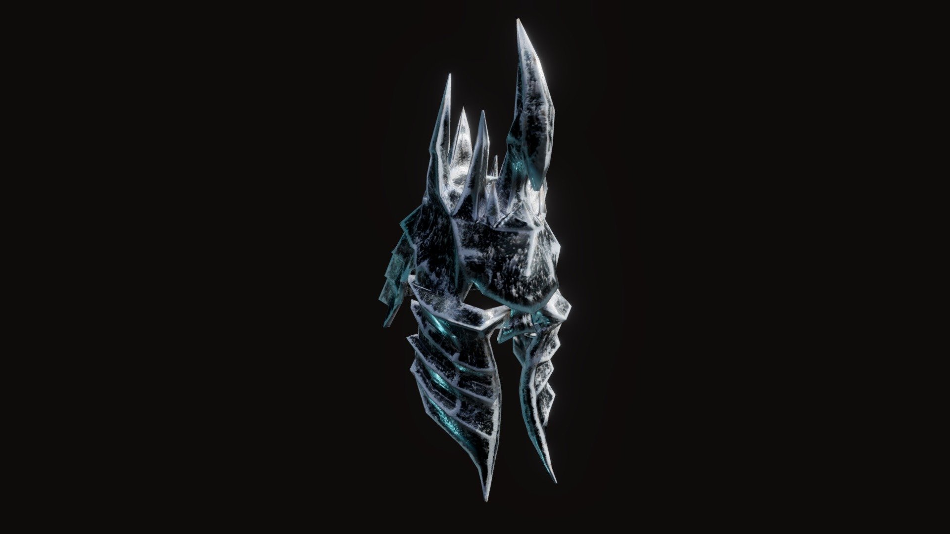 Buy Helm of Domination (Lich King) 3D Model.