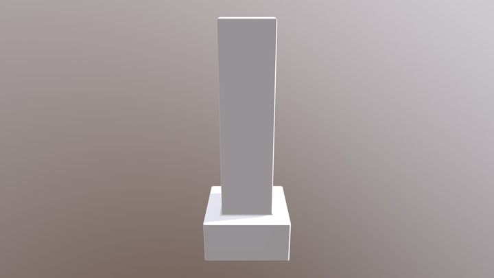 Monitor stand part4 3D Model