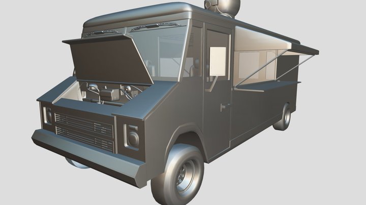 Food-truck 3D models - Sketchfab