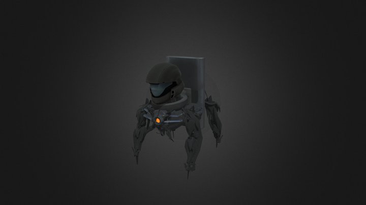 Astro Strider Toilet 3D Model