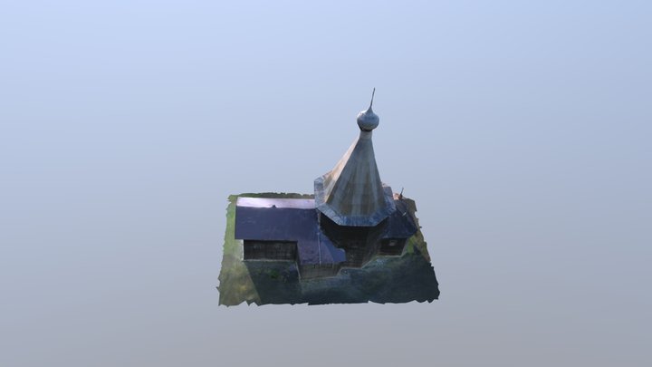 Church Oshevenskaya 3D Model