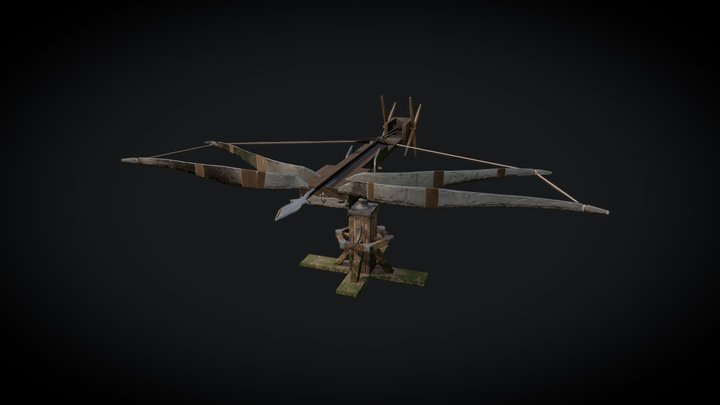 Dragonfly ballista 3D Model