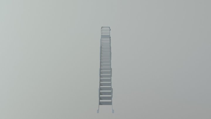 Escalier 3D Model