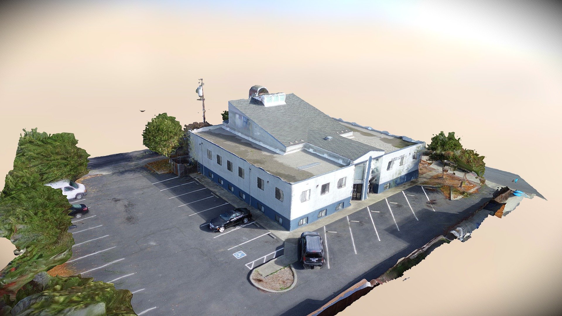 Historic Church - Drone Photogrammetry Scan — Sketchfab embed 3D viewer