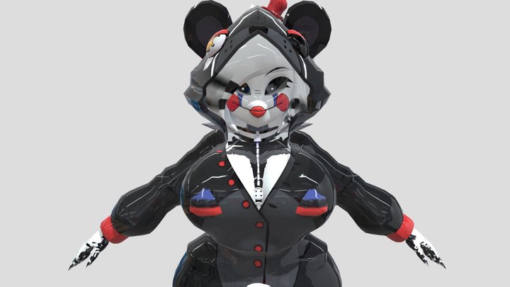 fnia_escuadra_marie 3D Model