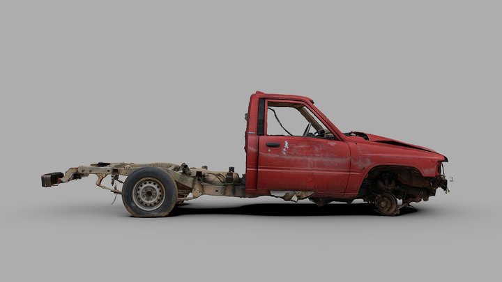 Toyota Cab (Raw Scan) 3D Model