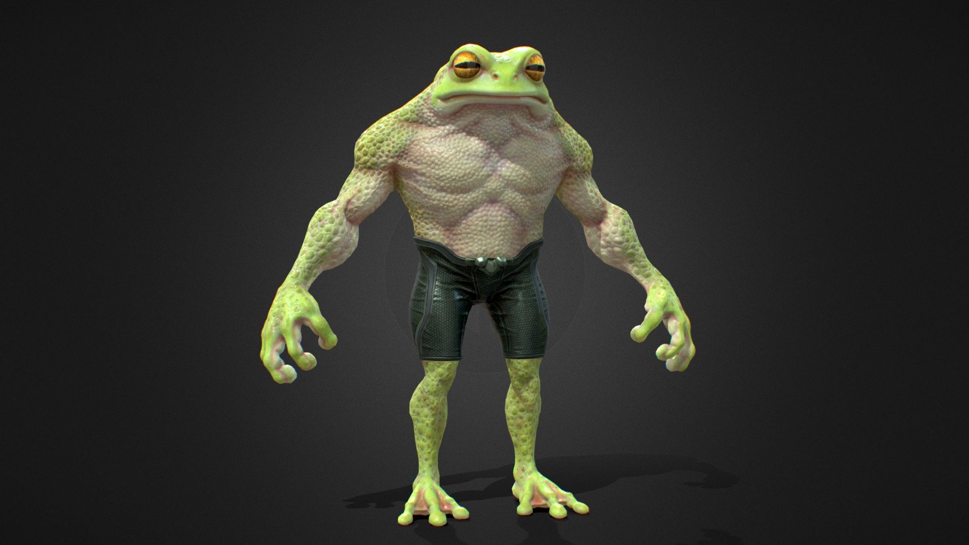 Commander Toad - 3d Model By Firdauskazman [a3275d4] - Sketchfab