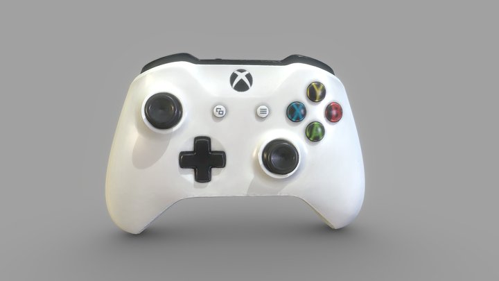 Xbox Wireless Controller 3D Scan Data 3D Model
