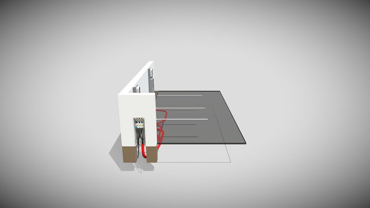 IRVE - parking extérieur 3D Model