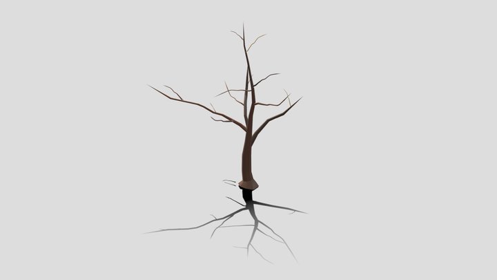Tree No Leaves 3D Model