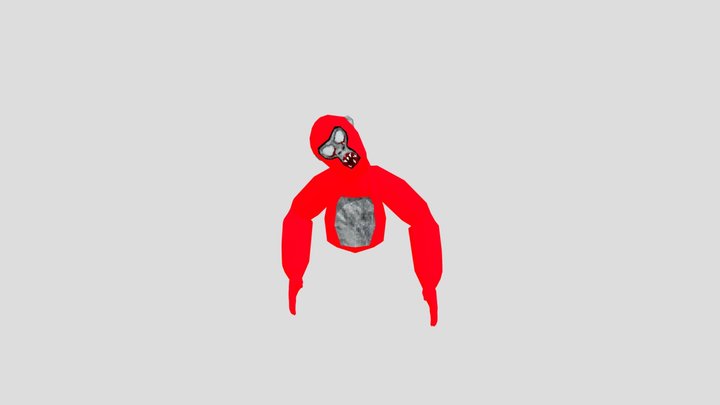 baby_pixel_-_clouds_gorilla_horror (1) 3D Model