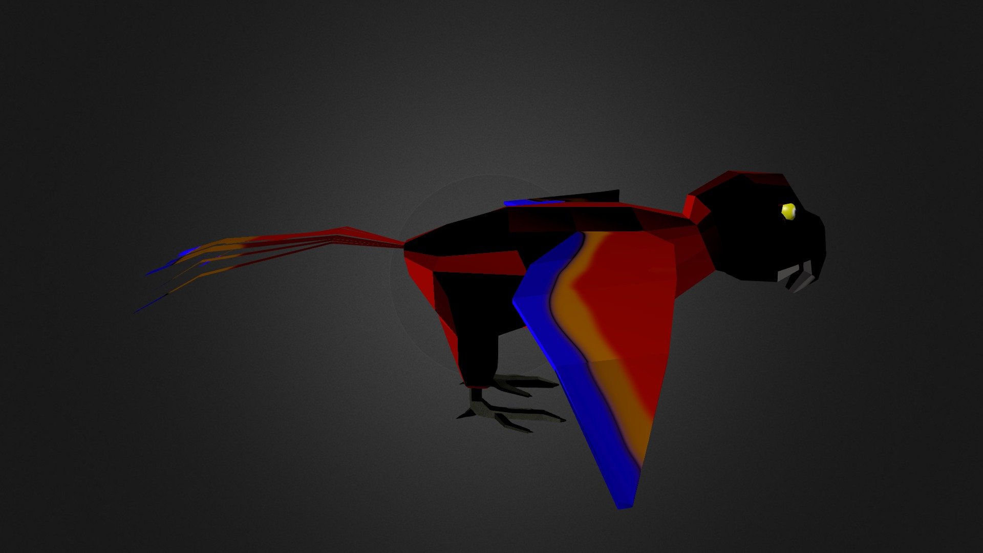 Low Poly Parrot