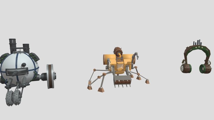 Srednie 3D Model