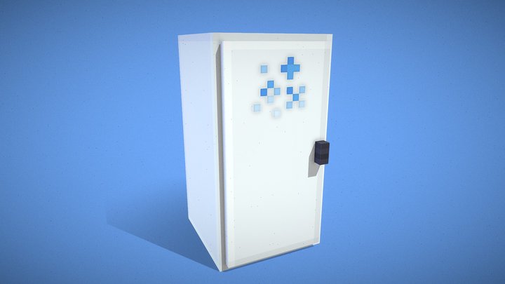 Minecraft fridge – Modello 3D gratuito STL