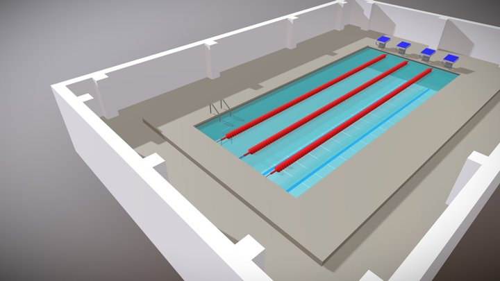 Pool 3D Model