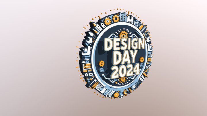 Design Day Logo 2024 3D Model
