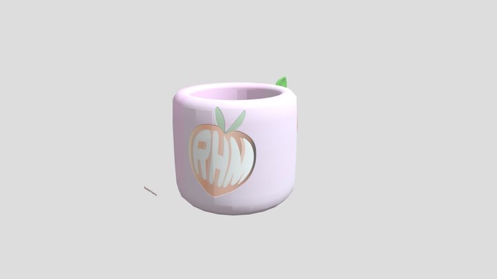 my peachy mug 3D Model