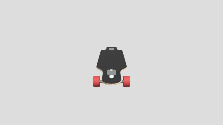 Longboard 3D Model